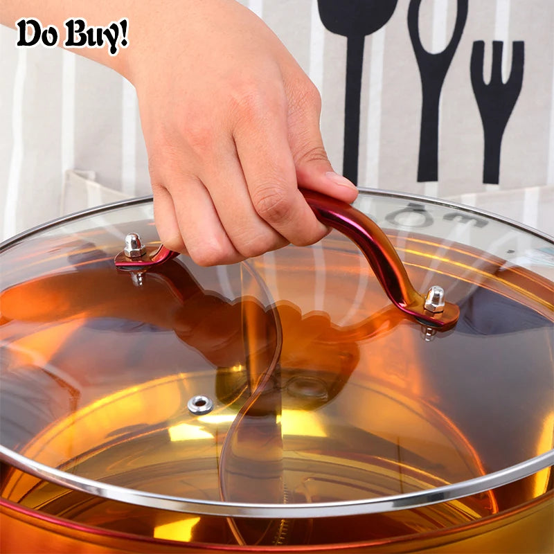 2 In 1 Stainless Steel Induction HotPots