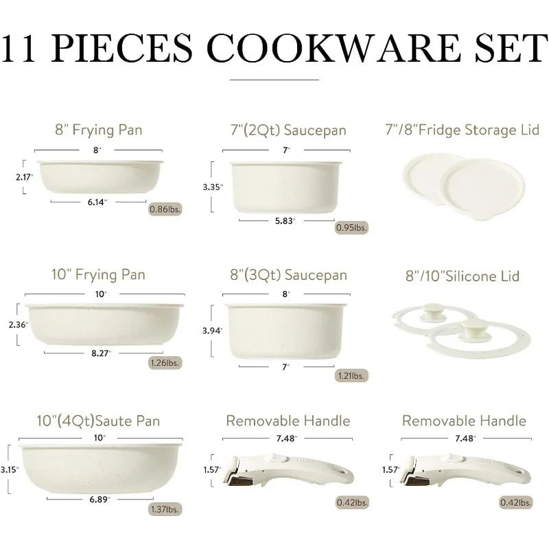 Induction Kitchen Cookware Sets