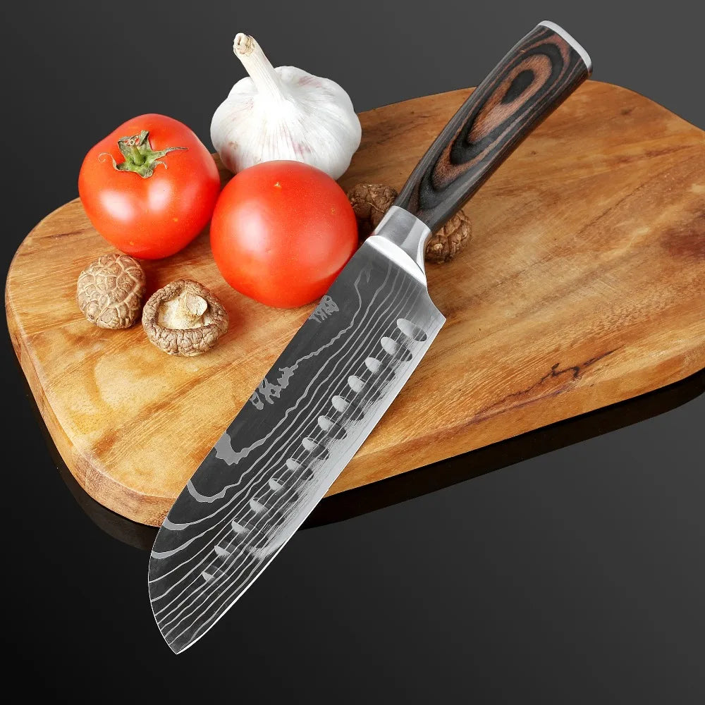 Kitchen Knife Set High Carbon Steel