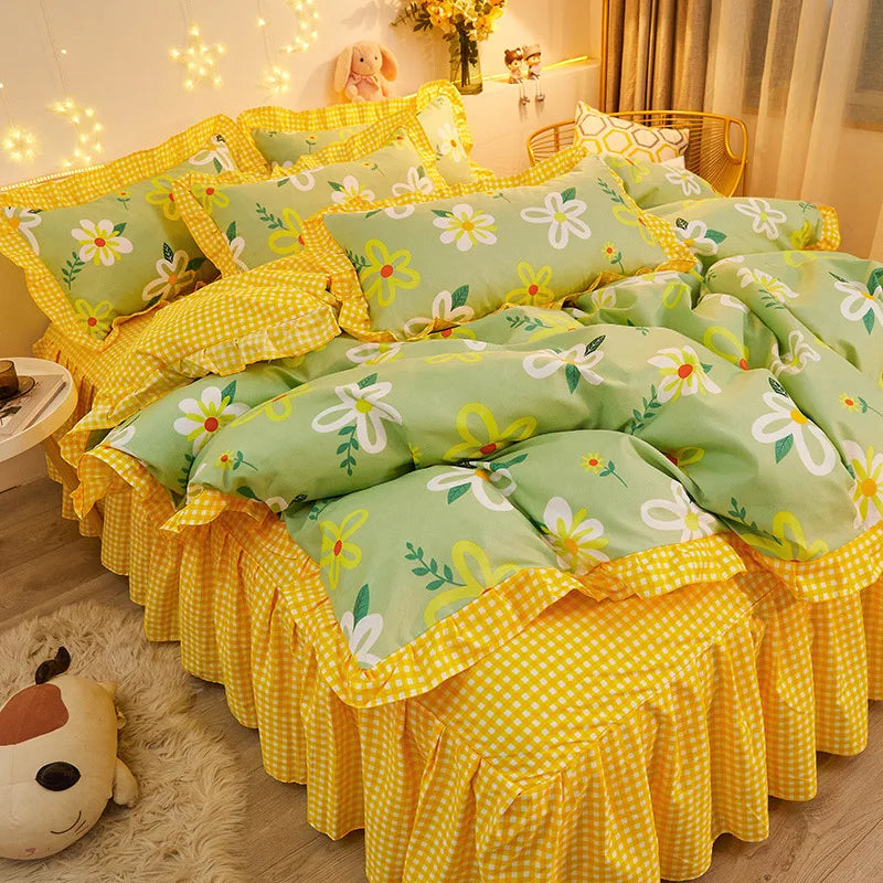 Kuup New Duvet Cover kawaii Bedding Set