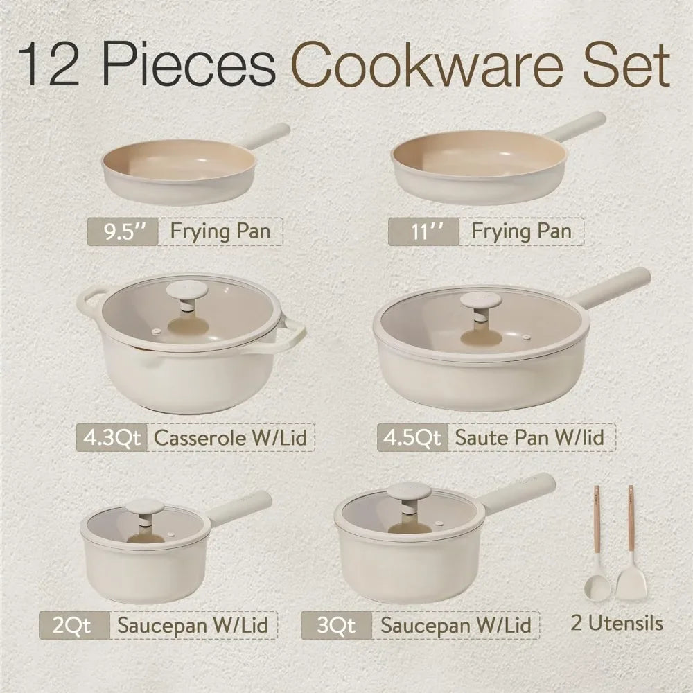 Nonstick Ceramic Cookware Set