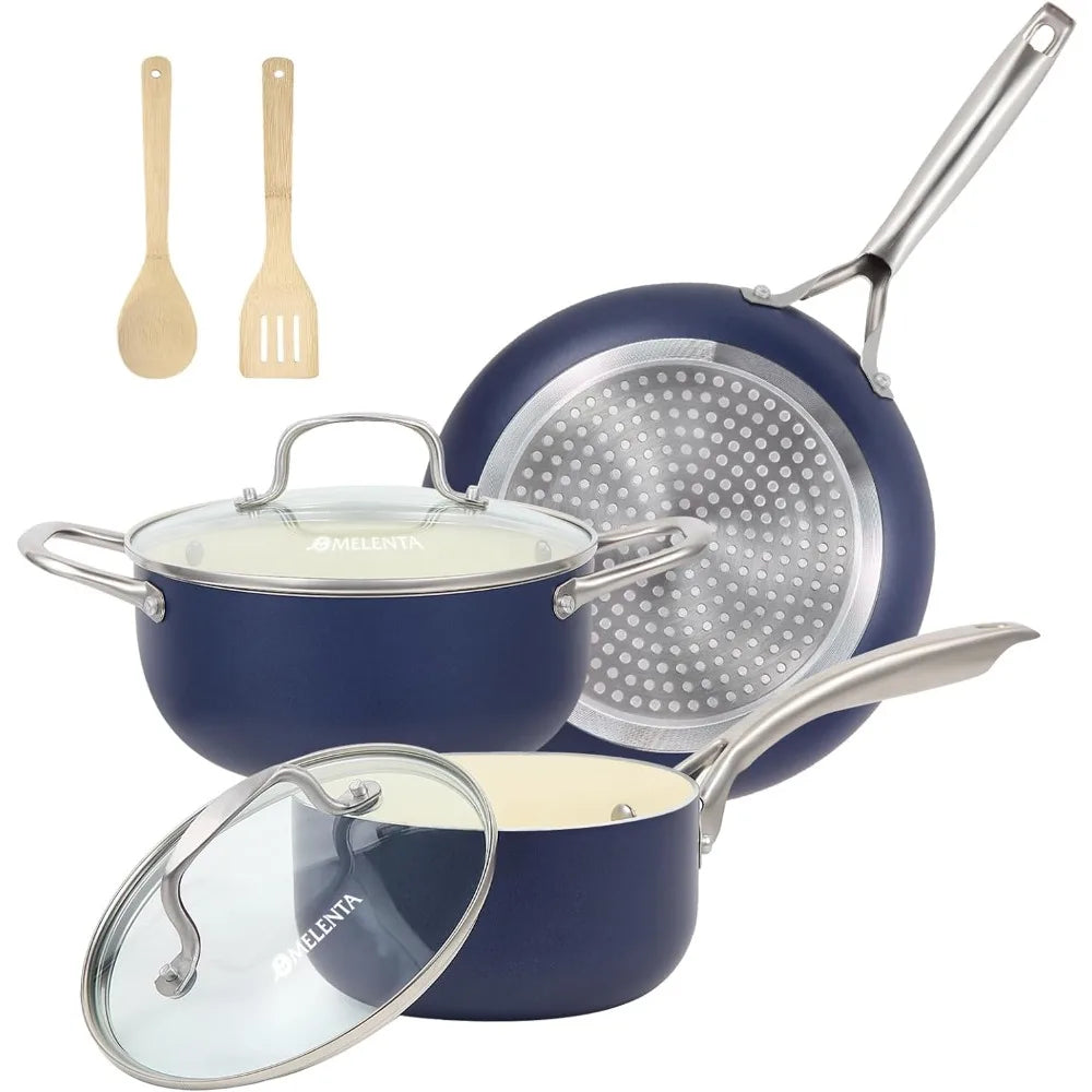 Pots and Pans Set, 7 Piece