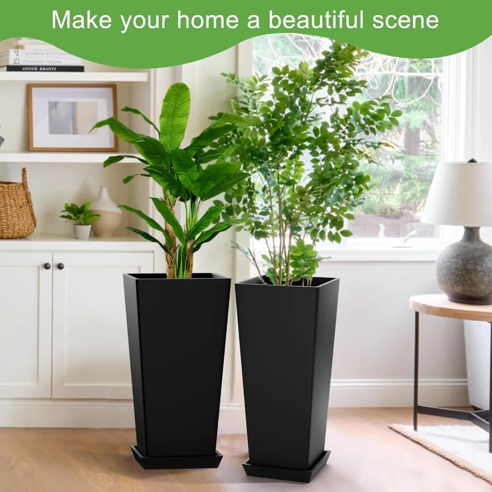 Large Planters for Indoor Outdoor Plants