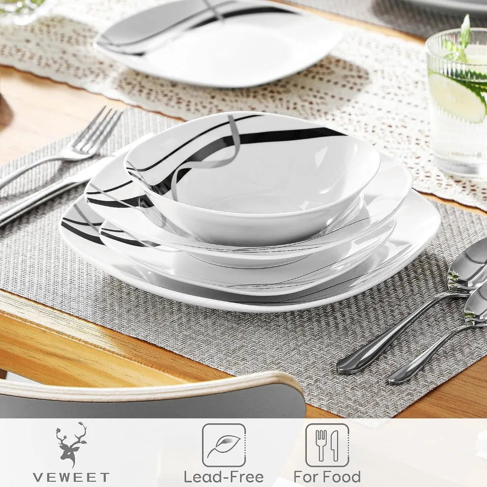 White Dinnerware Set - CVO Ventures