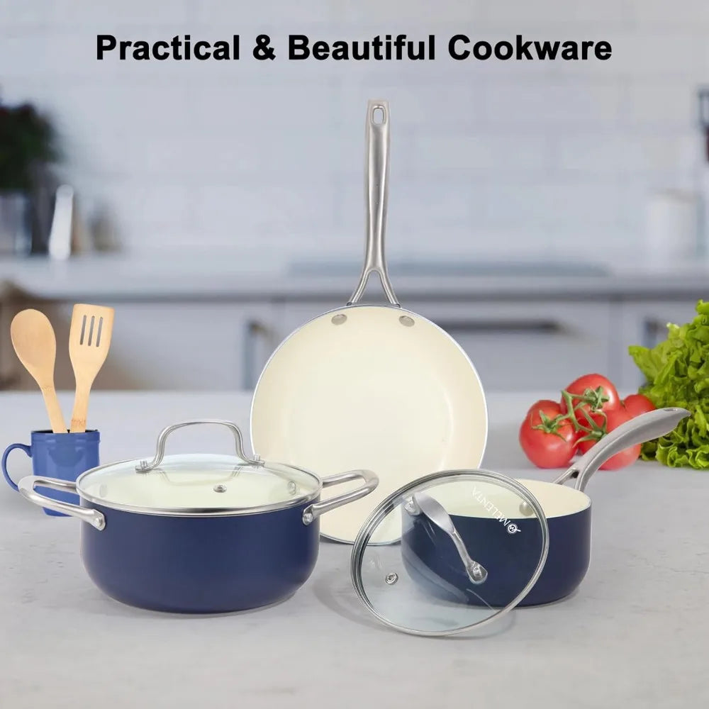 Non Toxic Induction Pots and Pans set - CVO Ventures