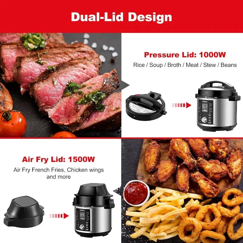 Galanz 12-in-1 Electric Pressure Cooker & Air Fryer - CVO Ventures