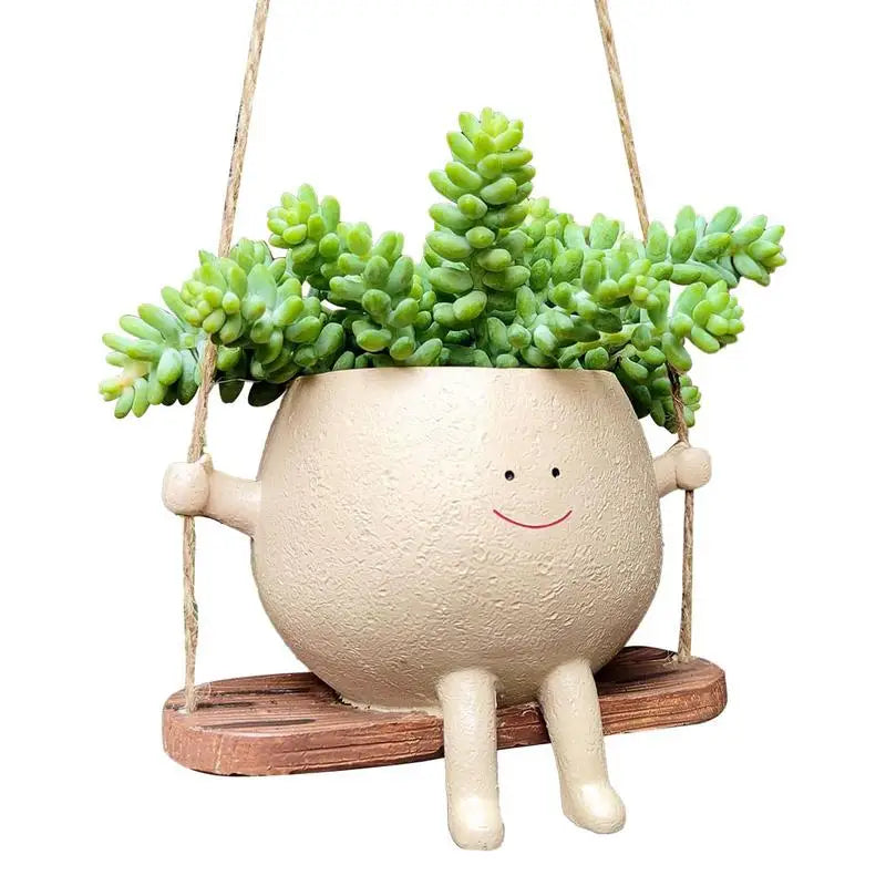 Hanging Head Planter Garden Accessories