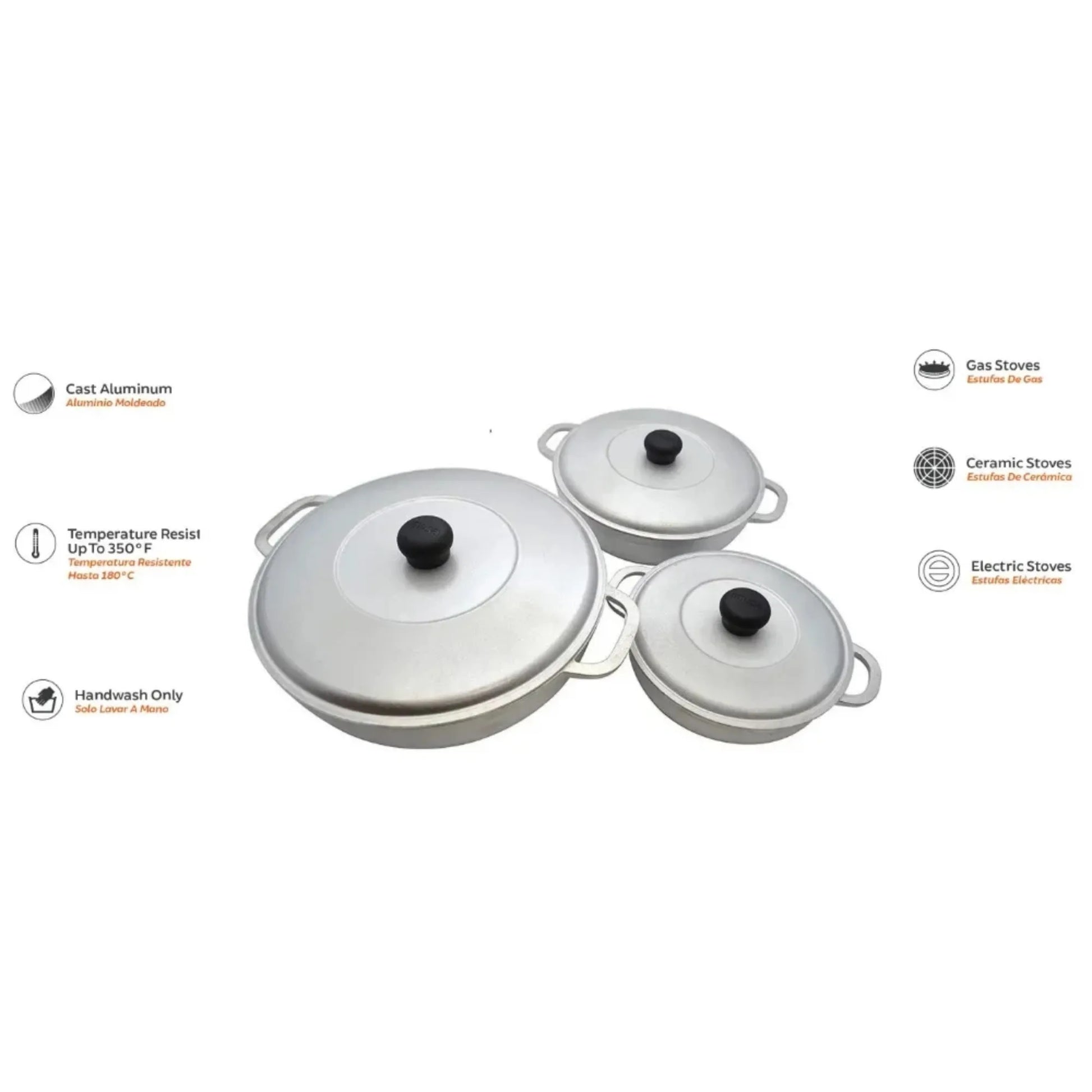 Aluminum Cookware and Cooking Pan Set - CVO Ventures