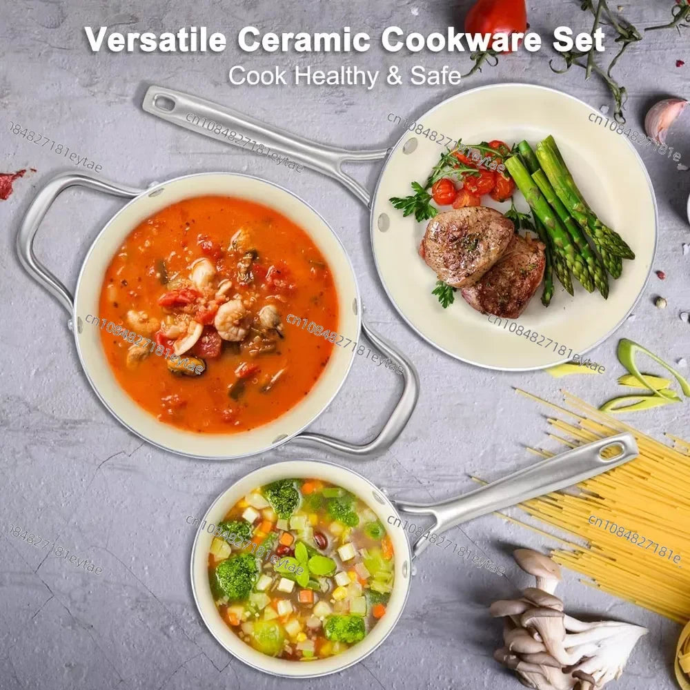 Nonstick Ceramic Cookware Set