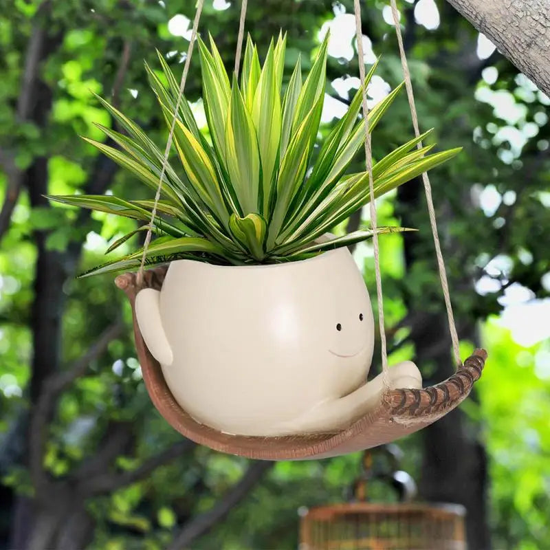 Hanging Head Planter Garden Accessories