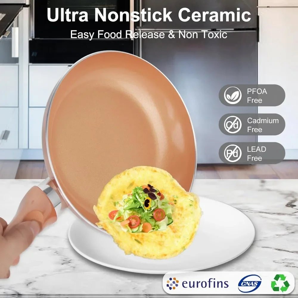 Pots and Pans Set Ultra Nonstick