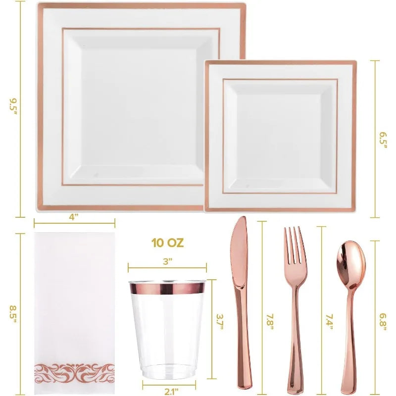 Disposable Dinnerware Set - CVO Ventures