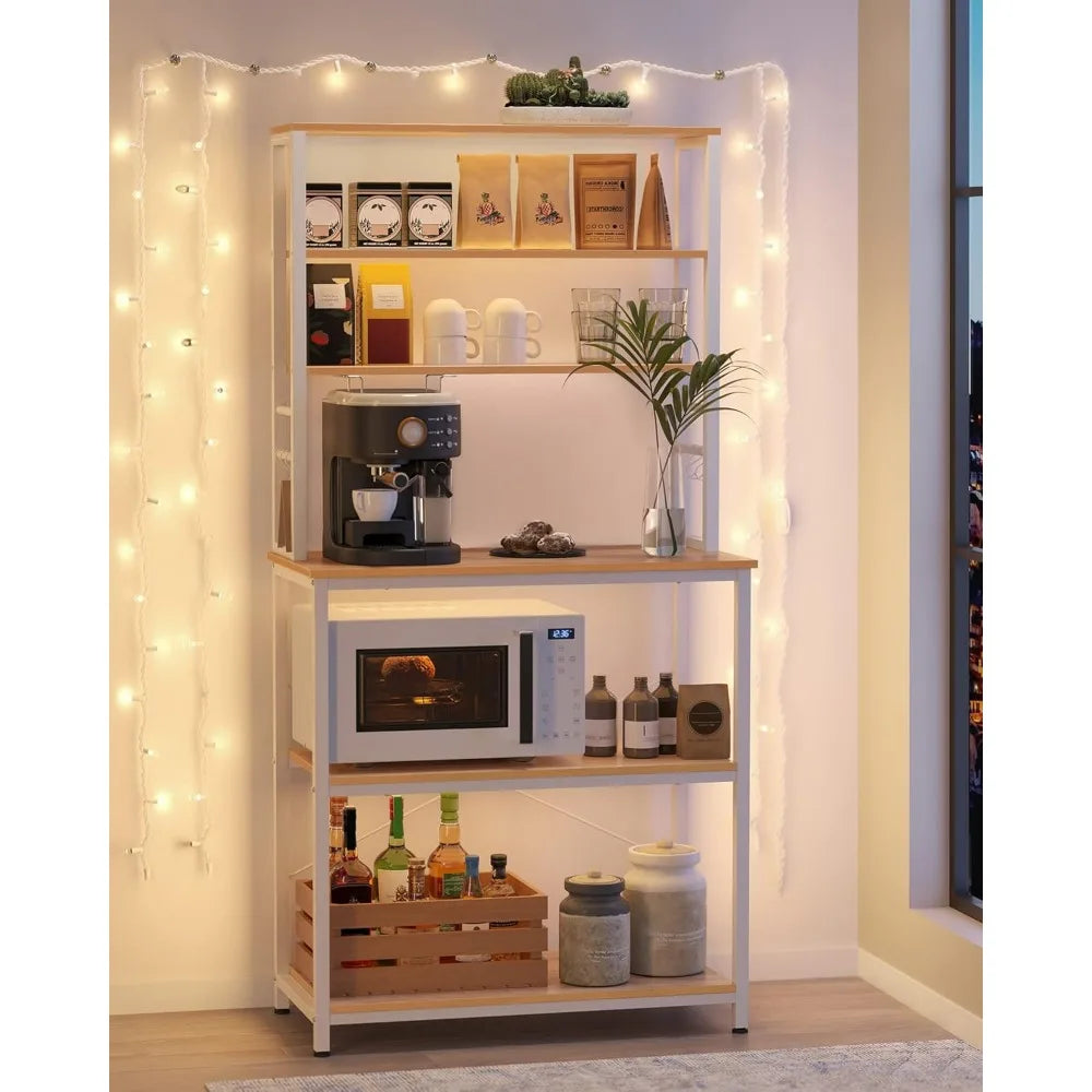 Baker's Rack for Kitchen with Storage