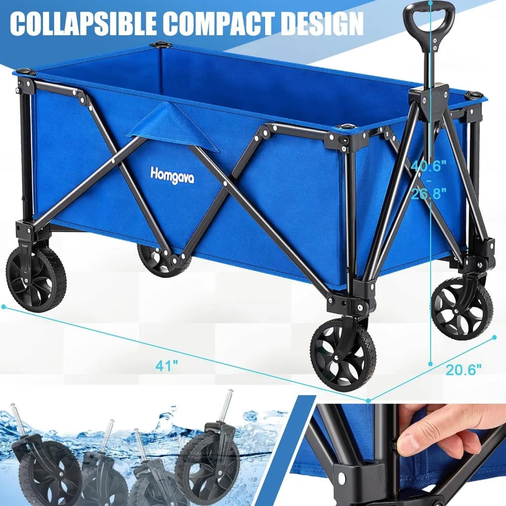 Portable Large Capacity Collapsible Camping Wagon - CVO Ventures