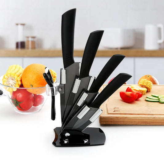 High quality black blade kitchen  knife set - CVO Ventures