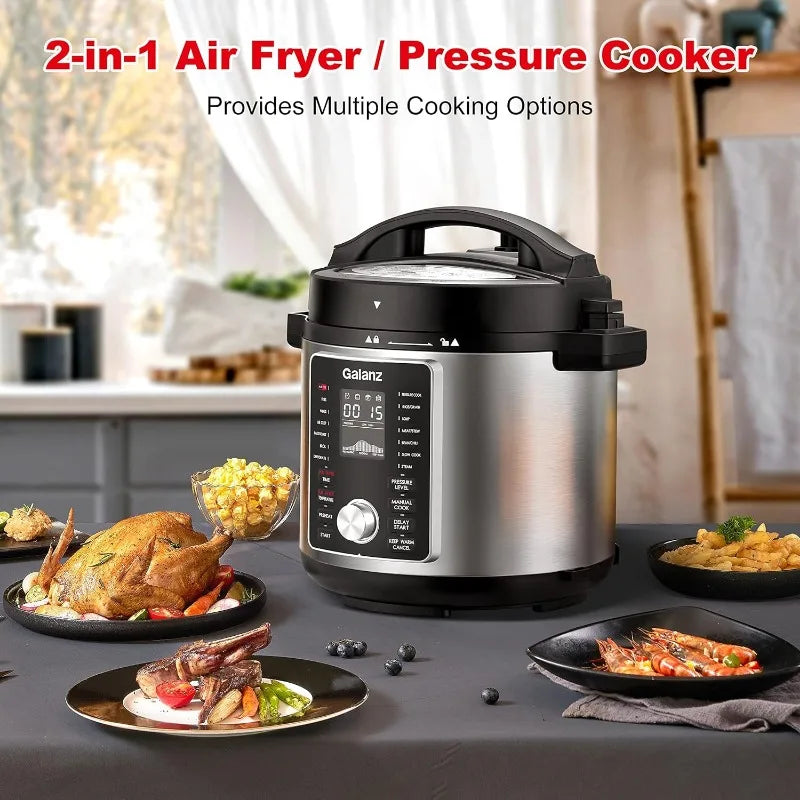 Galanz 12-in-1 Electric Pressure Cooker & Air Fryer - CVO Ventures