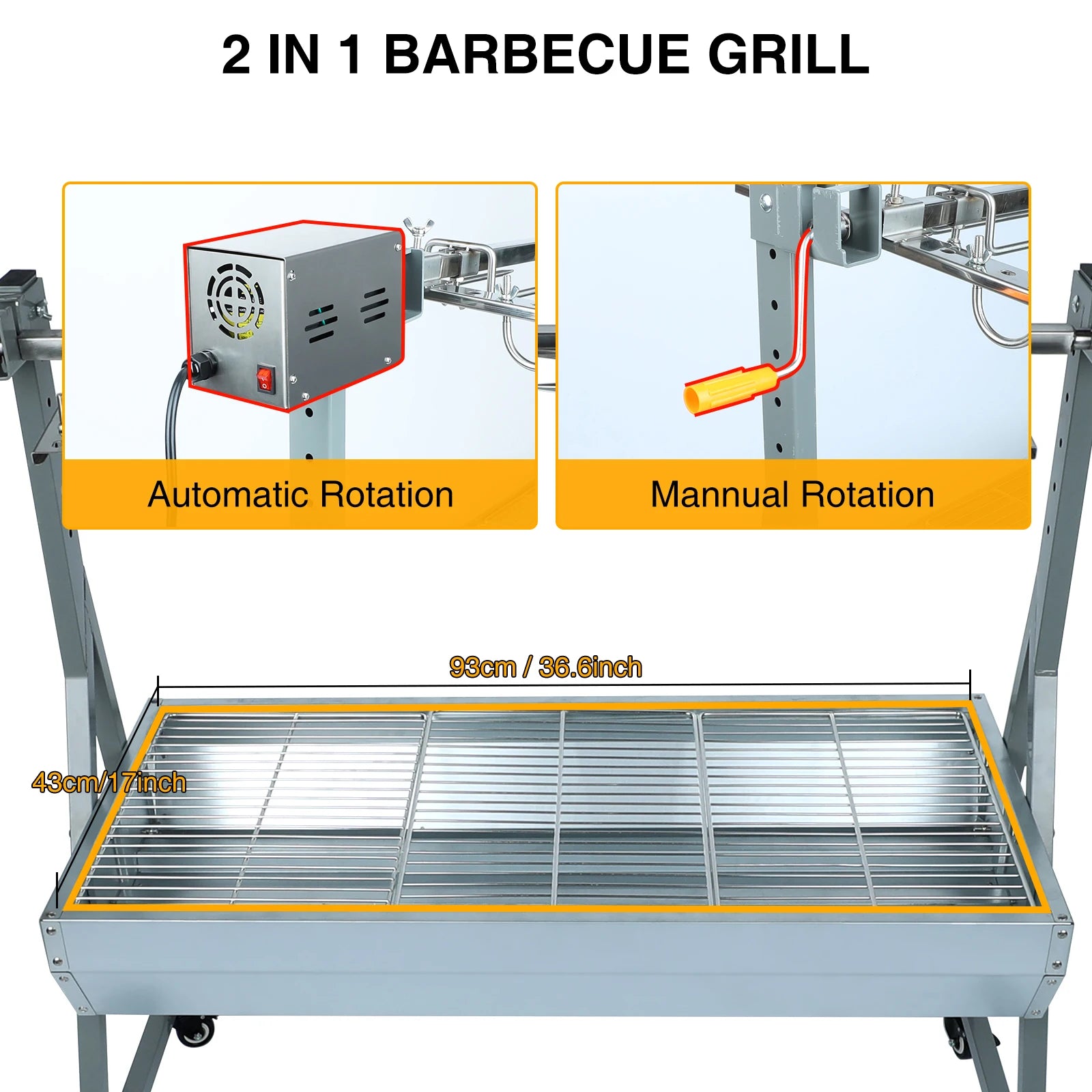 Rotisserie Roaster Grill - CVO Ventures