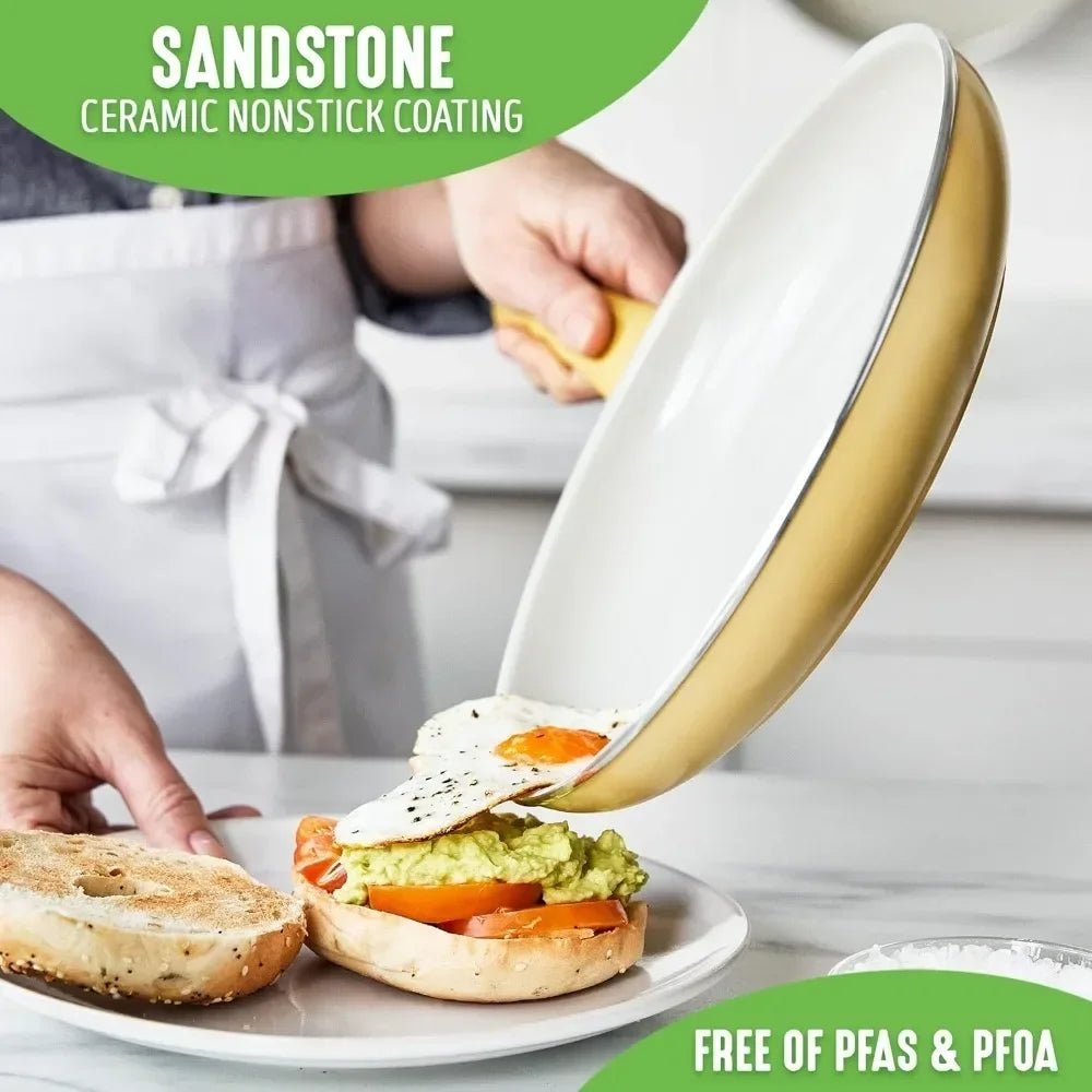 Sandstone Healthy Ceramic Nonstick