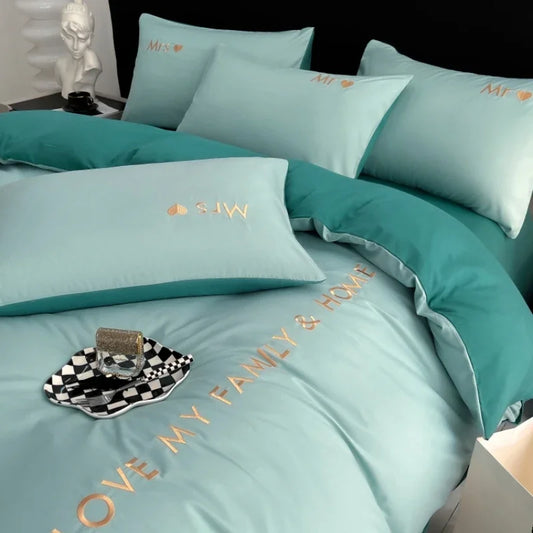 Nordic Luxury Egyptian Cotton Bedding Set