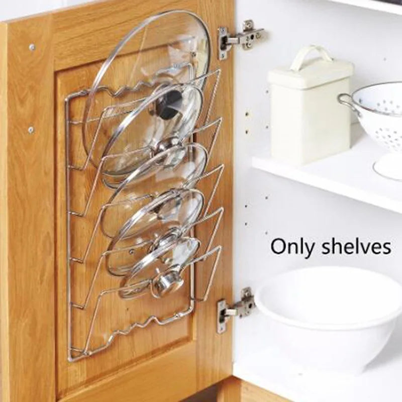 Pot Lid Storage Rack