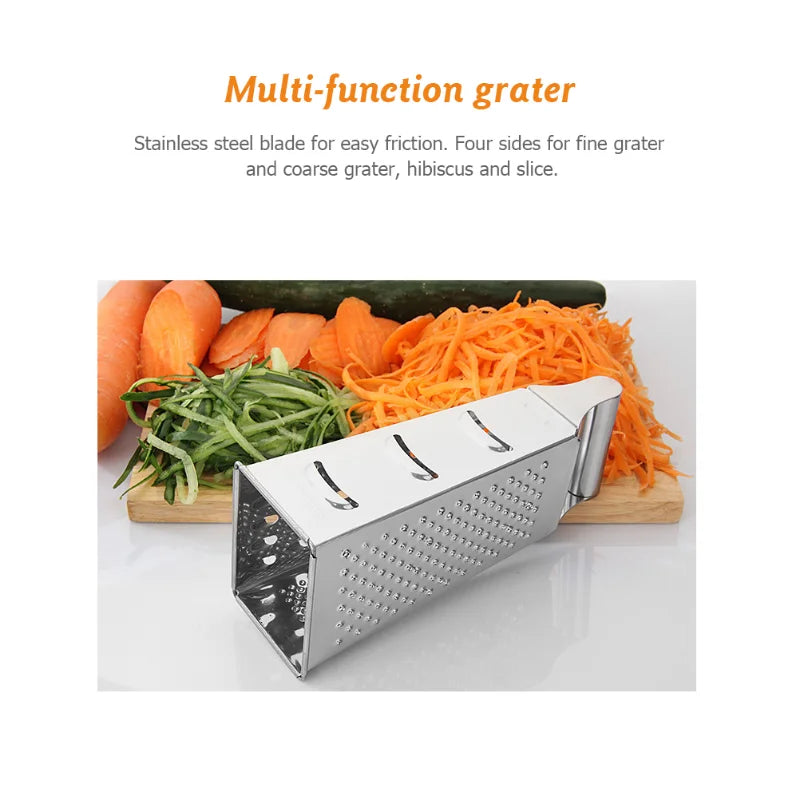 Stainless Steel 4 Sided Blades Household Box Grater - CVO Ventures