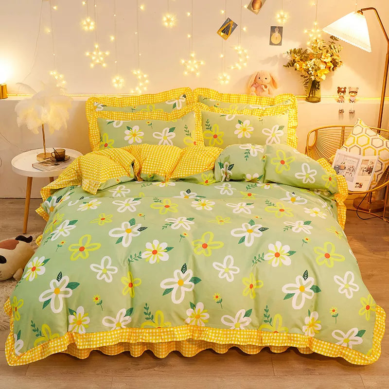 Kuup New Duvet Cover kawaii Bedding Set