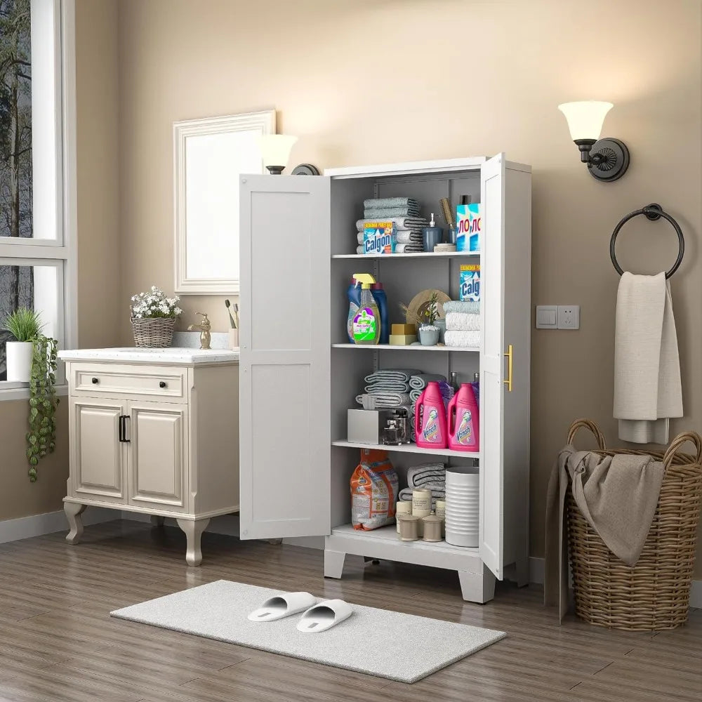 Adjustable storage cabinet